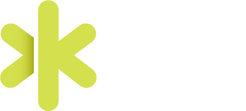 kixel logo colour icon white