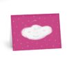 Cloud Greeting Cards (5 Pack) PINK
